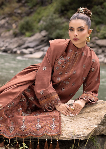 SHAISTA EXECTIVE VISCOSE EMBROIDERED COLLECTION D-711