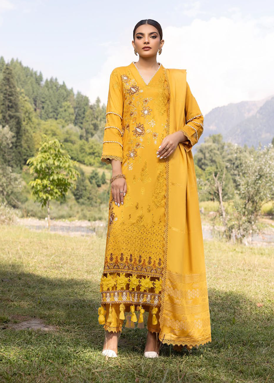 SHAISTA EXECTIVE VISCOSE EMBROIDERED COLLECTION D-714