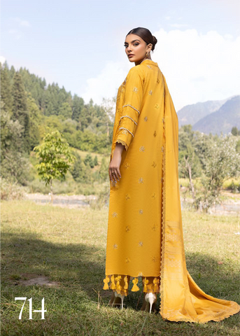 SHAISTA EXECTIVE VISCOSE EMBROIDERED COLLECTION D-714