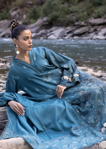 SHAISTA EXECTIVE VISCOSE EMBROIDERED COLLECTION D-715