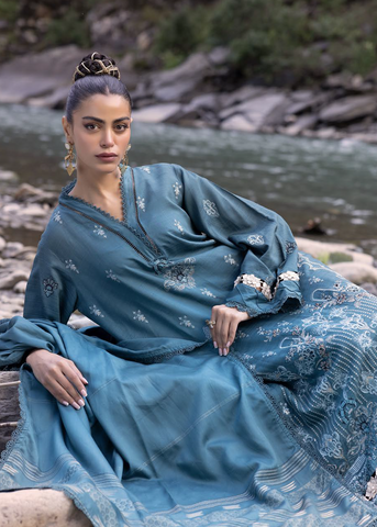 SHAISTA EXECTIVE VISCOSE EMBROIDERED COLLECTION D-715
