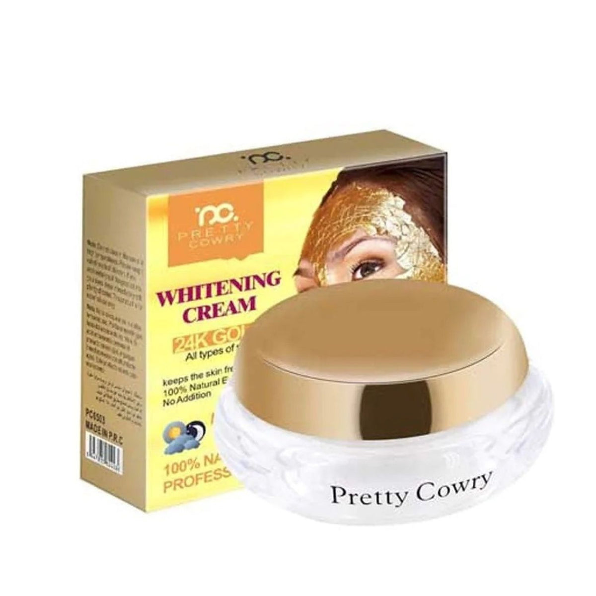 PRETY COWRY WHITING GOLD 24K GOLD CREAM 30ML