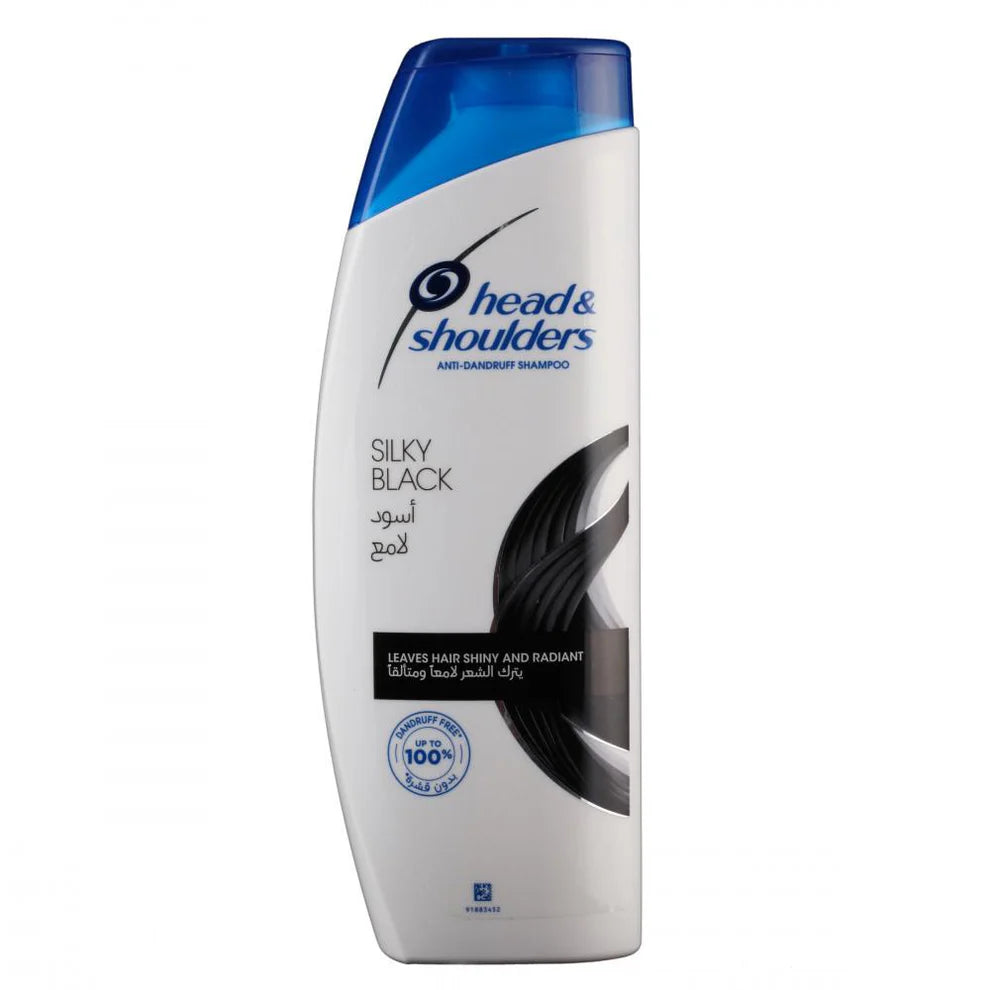 HEAD & SHOULDERS SHAMPOO SILKY BLACK 360ML