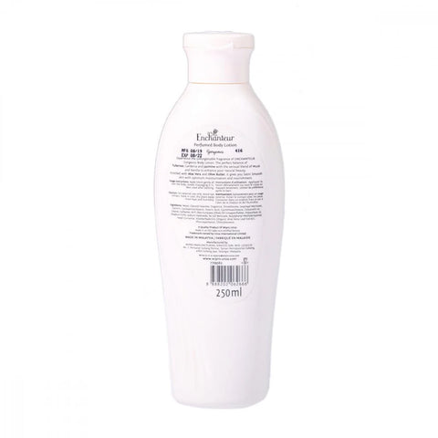 ENCHANTEUR PERFUMED BODY LOTION GORGEOUS SATIN SMOOTH 250ML