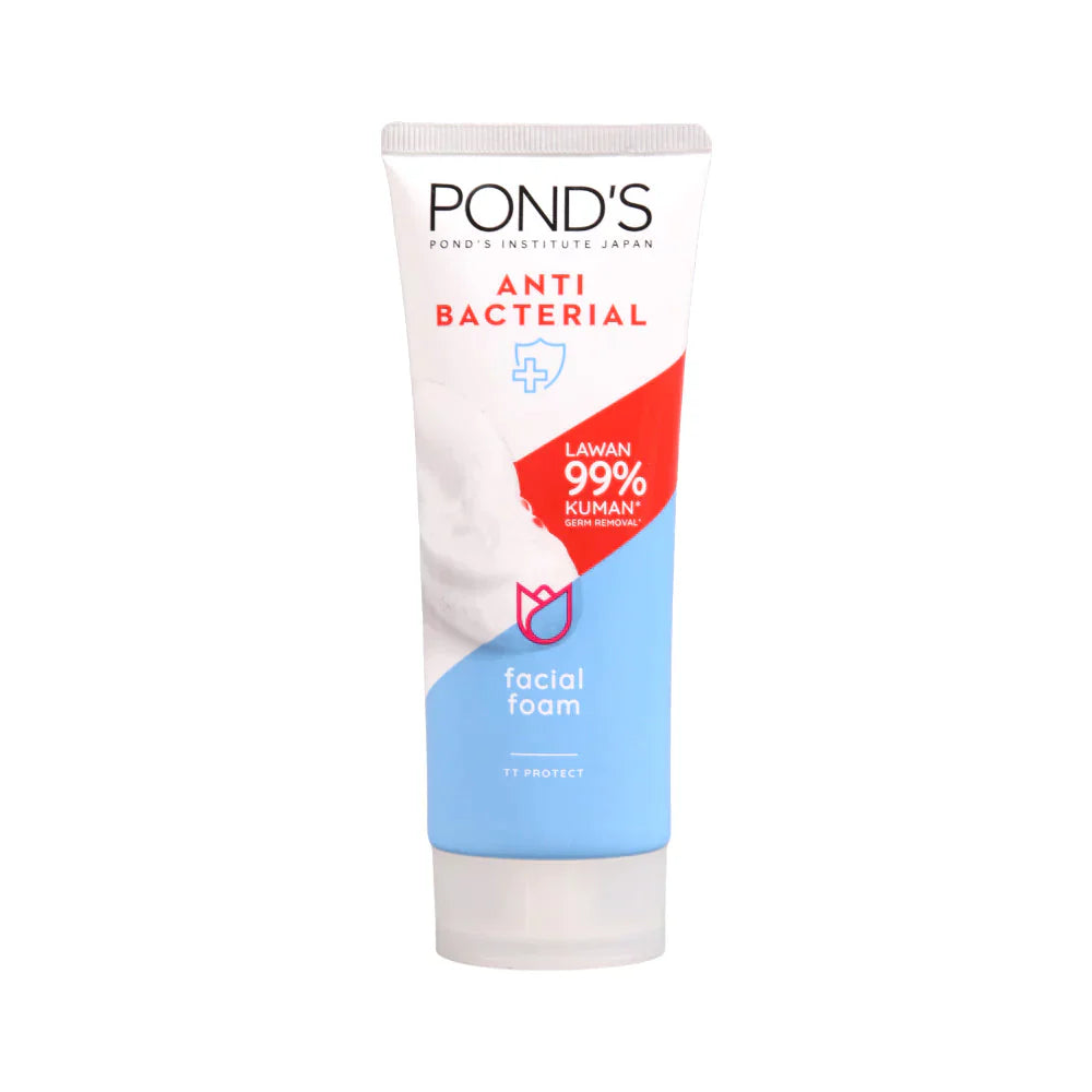 PONDS  ANTI BACTERIAL FACIAL FOAM 100ML