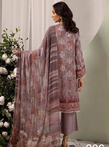 HUMA BY SHAISTA EMBROIDERED VISCOSE D-206