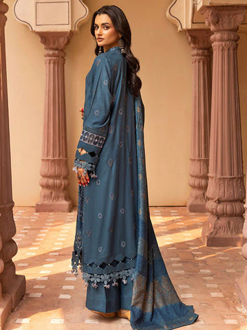 SHAISTA PEACH EMBROIDERED COLLECTION D-791