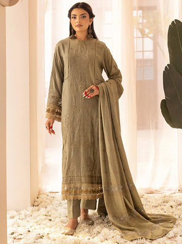 SHAISTA PEACH EMBROIDERED COLLECTION D-794