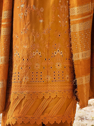 SHAISTA PEACH EMBROIDERED COLLECTION D-795
