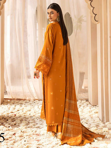 SHAISTA PEACH EMBROIDERED COLLECTION D-795