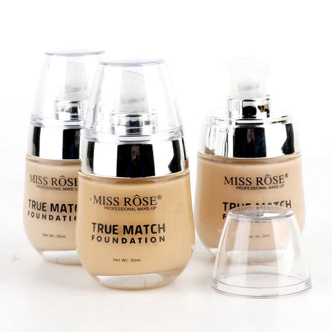 MISS ROSE TRUE MATCH FOUNDATION 30ML