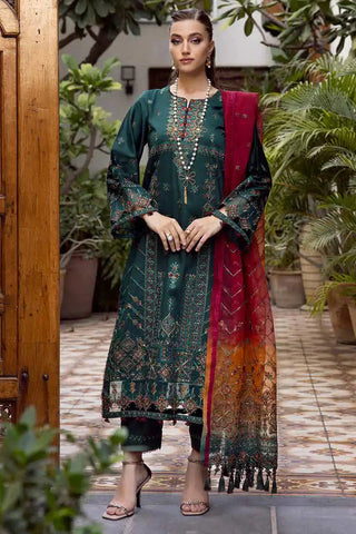 MUSCARI SATIN EMBROIDERED COLLECTION -MSEC-881