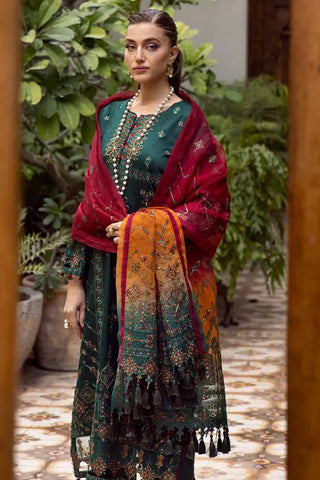 MUSCARI SATIN EMBROIDERED COLLECTION -MSEC-881