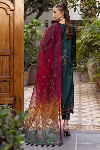 MUSCARI SATIN EMBROIDERED COLLECTION -MSEC-881