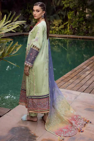 MUSCARI SATIN EMBROIDERED COLLECTION -MSEC-884