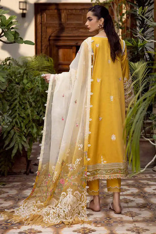 MUSCARI SATIN EMBROIDERED COLLECTION -MSEC-885