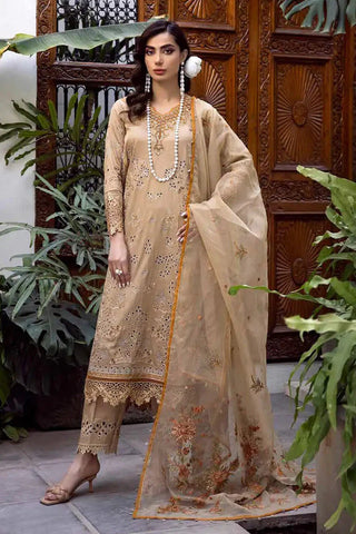 MUSCARI SATIN EMBROIDERED COLLECTION -MSEC-886