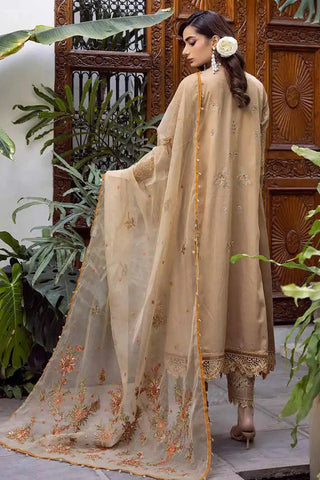 MUSCARI SATIN EMBROIDERED COLLECTION -MSEC-886
