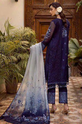 MUSCARI SATIN EMBROIDERED COLLECTION -MSEC-888
