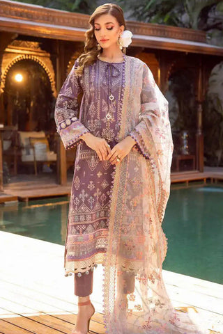 MUSCARI SATIN EMBROIDERED COLLECTION -MSEC-889