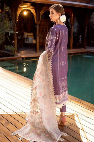 MUSCARI SATIN EMBROIDERED COLLECTION -MSEC-889
