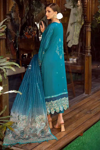 MUSCARI SATIN EMBROIDERED COLLECTION -MSEC-890