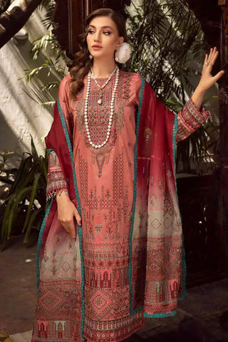 MUSCARI SATIN EMBROIDERED COLLECTION -MSEC-891