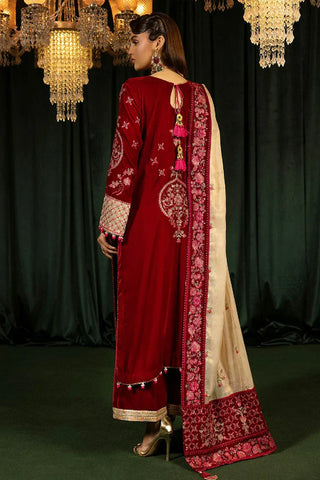 SHAISTA EMBROIDERED VELVET COLLECTION D-779