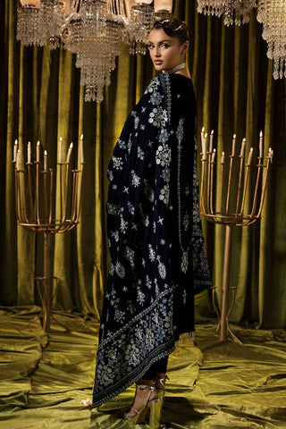 SHAISTA EMBROIDERED VELVET COLLECTION D-780