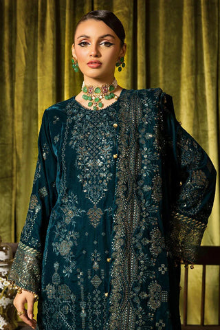 SHAISTA EMBROIDERED VELVET COLLECTION D-782