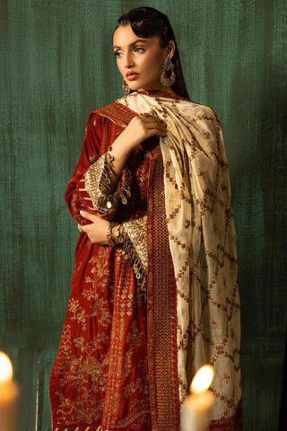 SHAISTA EMBROIDERED VELVET COLLECTION D-783