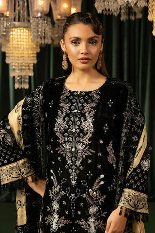 SHAISTA EMBROIDERED VELVET COLLECTION D-786