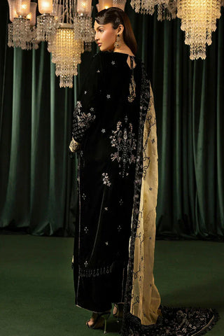 SHAISTA EMBROIDERED VELVET COLLECTION D-786