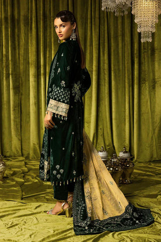 SHAISTA EMBROIDERED VELVET COLLECTION D-787