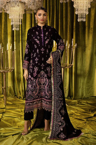 SHAISTA EMBROIDERED VELVET COLLECTION D-788