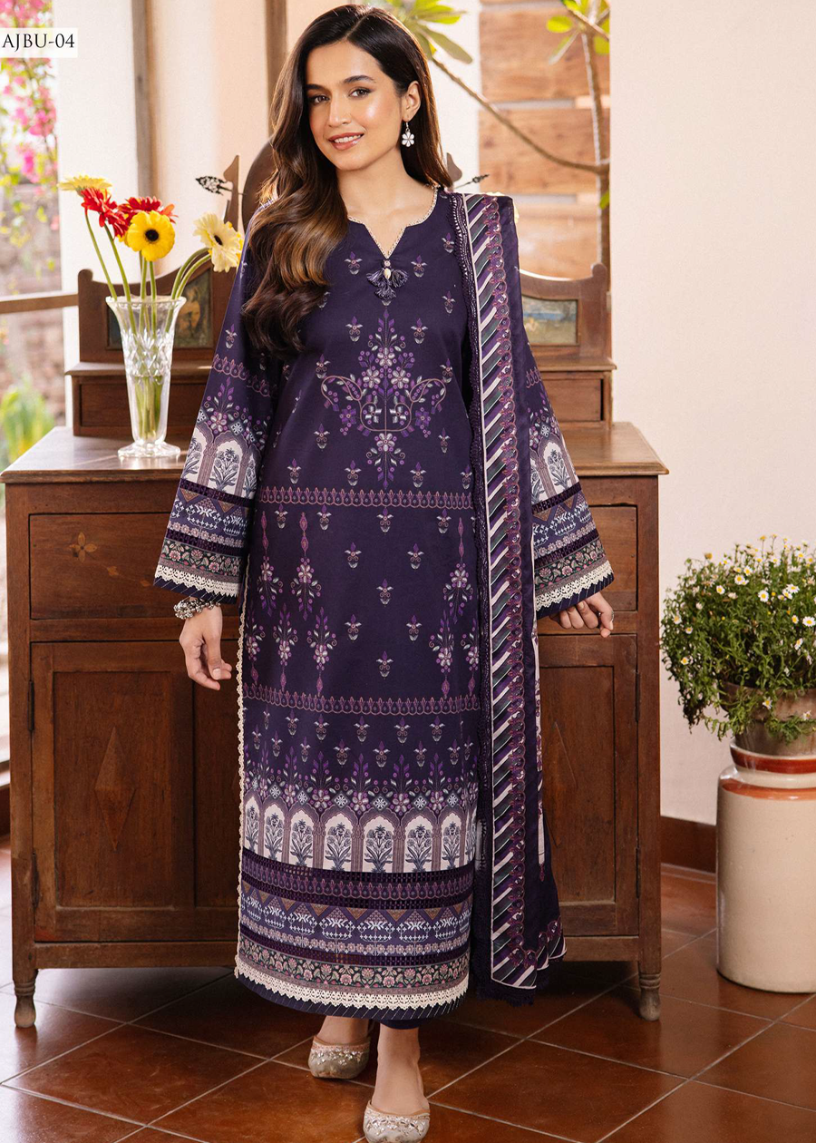 ASIM JOFA PRINTS AJBU-04  ( 3PC )