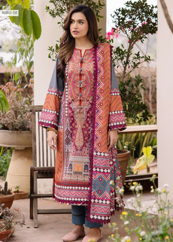 ASIM JOFA PRINTS AJBU-10 ( 3PC )