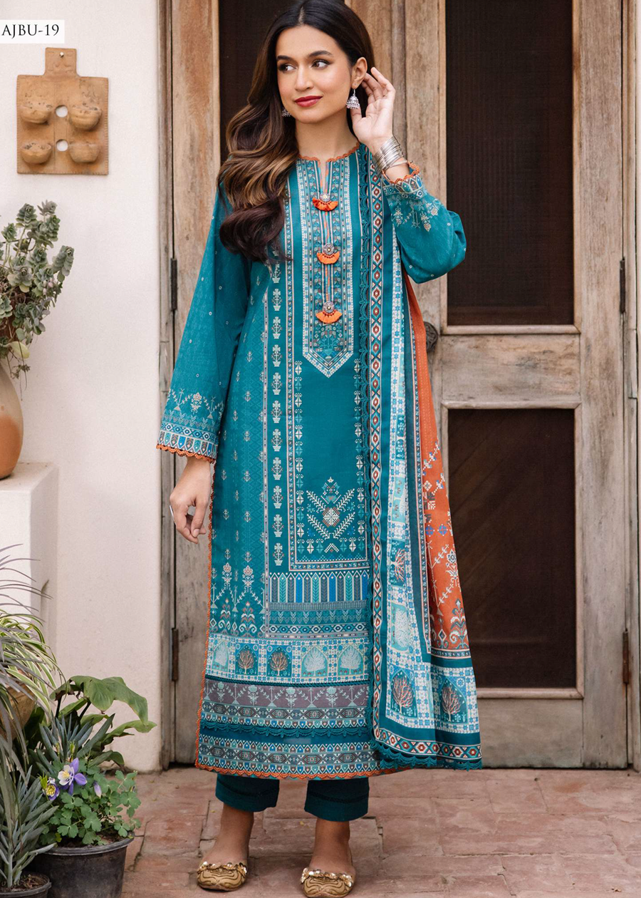 ASIM JOFA PRINTS AJBU-19 ( 3PC )