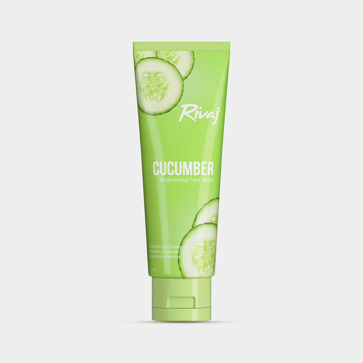 RIVAJ CUCUMBER BRIGHTLIGHT FACE WASH 100ML