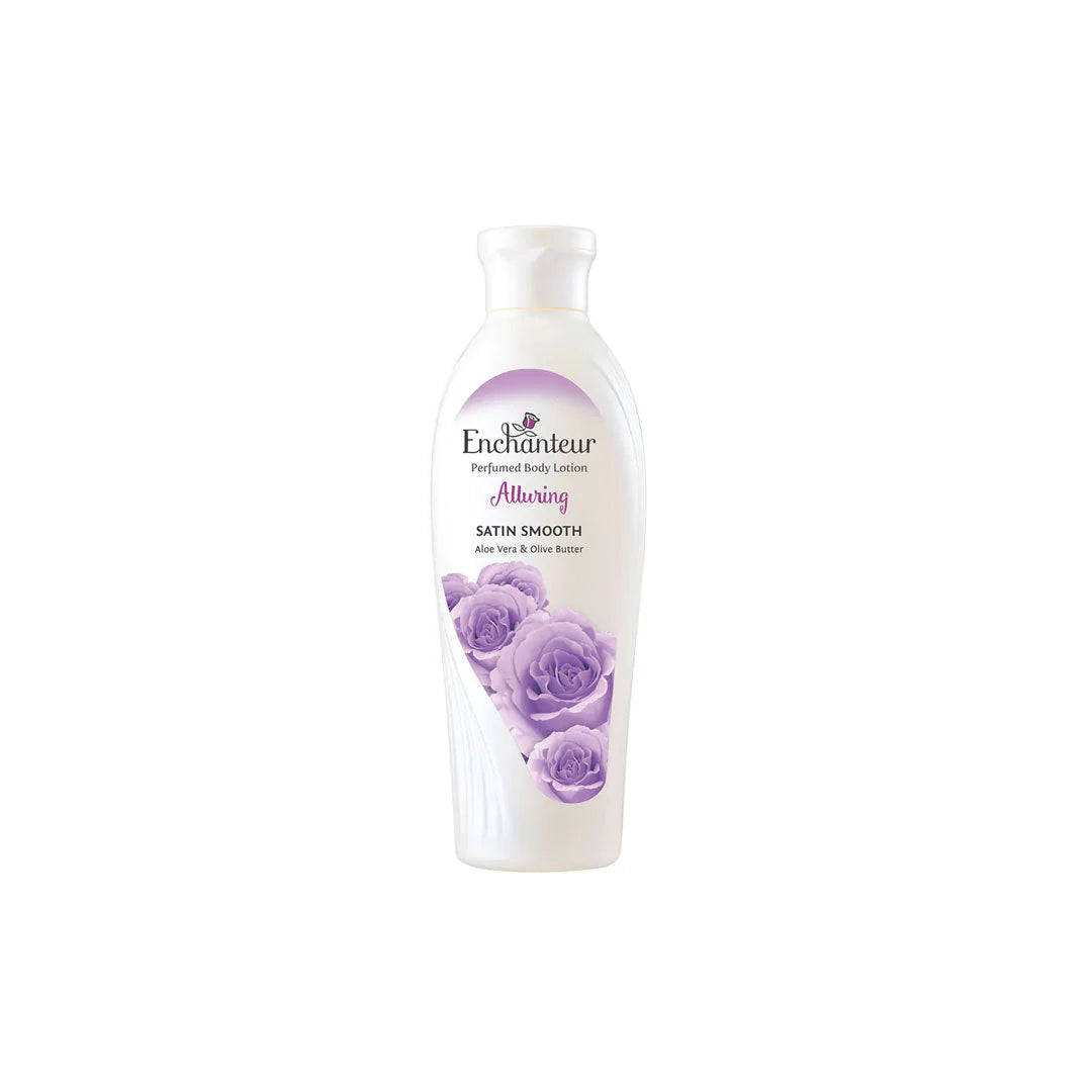 ENCHANTEUR PERFUMED BODY LOTION ALLURING SATIN SMOOTH 100ML