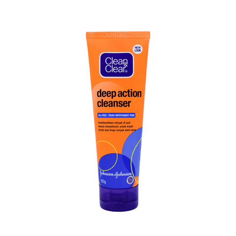 CLEAN & CLEAR DEEP ACTION CLEANSER FACE WASH 100ML
