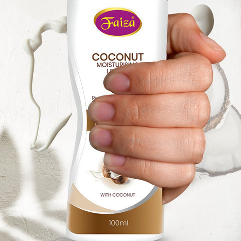FAIZA COCONUT MOSITURISING LOTION 100ML