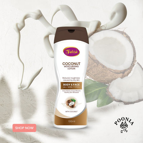 FAIZA COCONUT MOSITURISING LOTION 100ML
