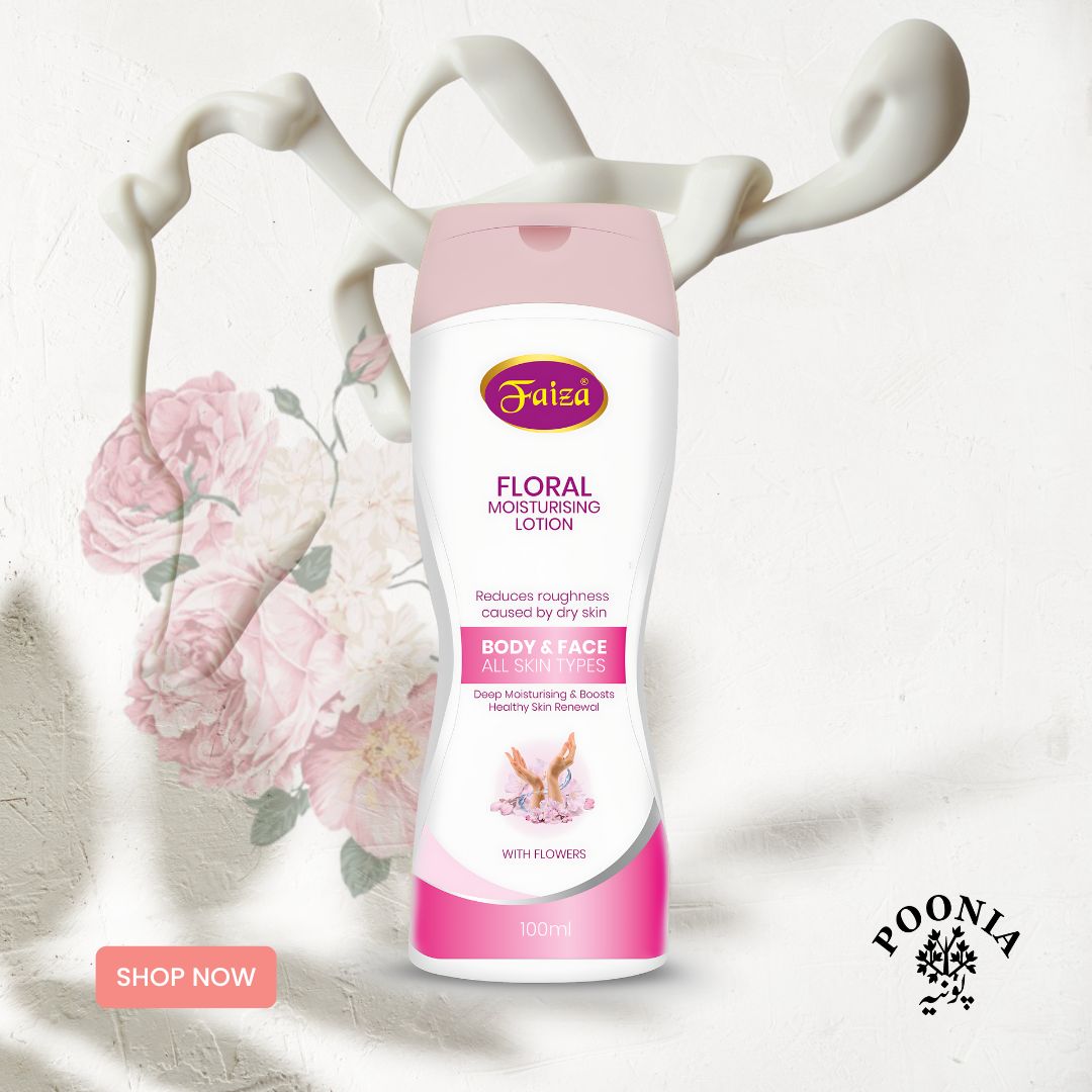 FAIZA  FLORAL MOISTURISING LOTION 100ML