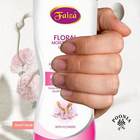 FAIZA  FLORAL MOISTURISING LOTION 100ML