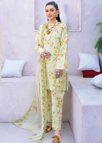 GARDENIA PRINKARI LAWN COLLECTION VOL-3-D-06