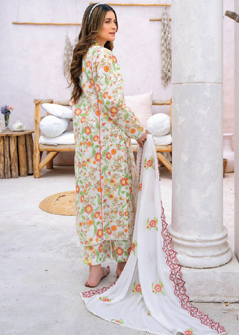 GARDENIA PRINKARI LAWN COLLECTION VOL-3-D-08