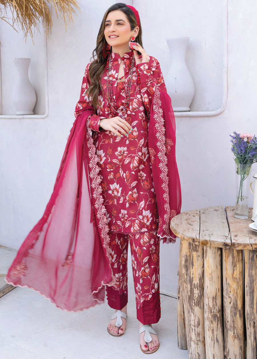 GARDENIA PRINKARI LAWN COLLECTION  VOL-3-D-09