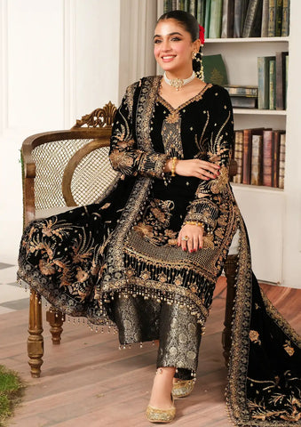 SHEEN LUXURY VELVET BY RAEESA PREMIUM HV-02