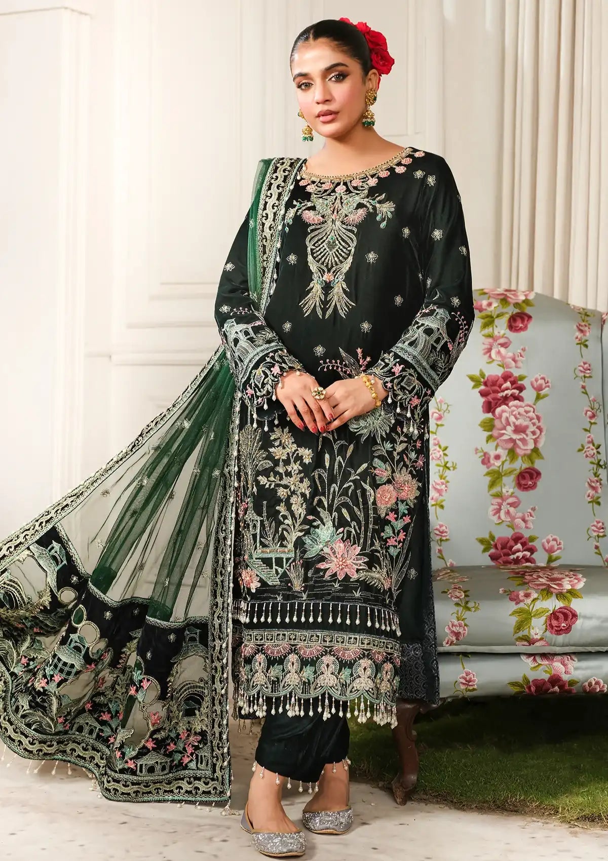 SHEEN LUXURY VELVET BY RAEESA PREMIUM HV-06